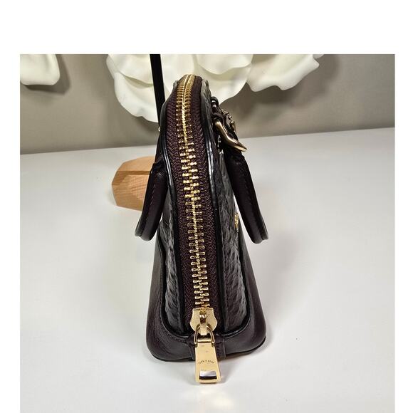 COACH Micro Mini Sierra Satchel Oxblood - Picture 4 of 8